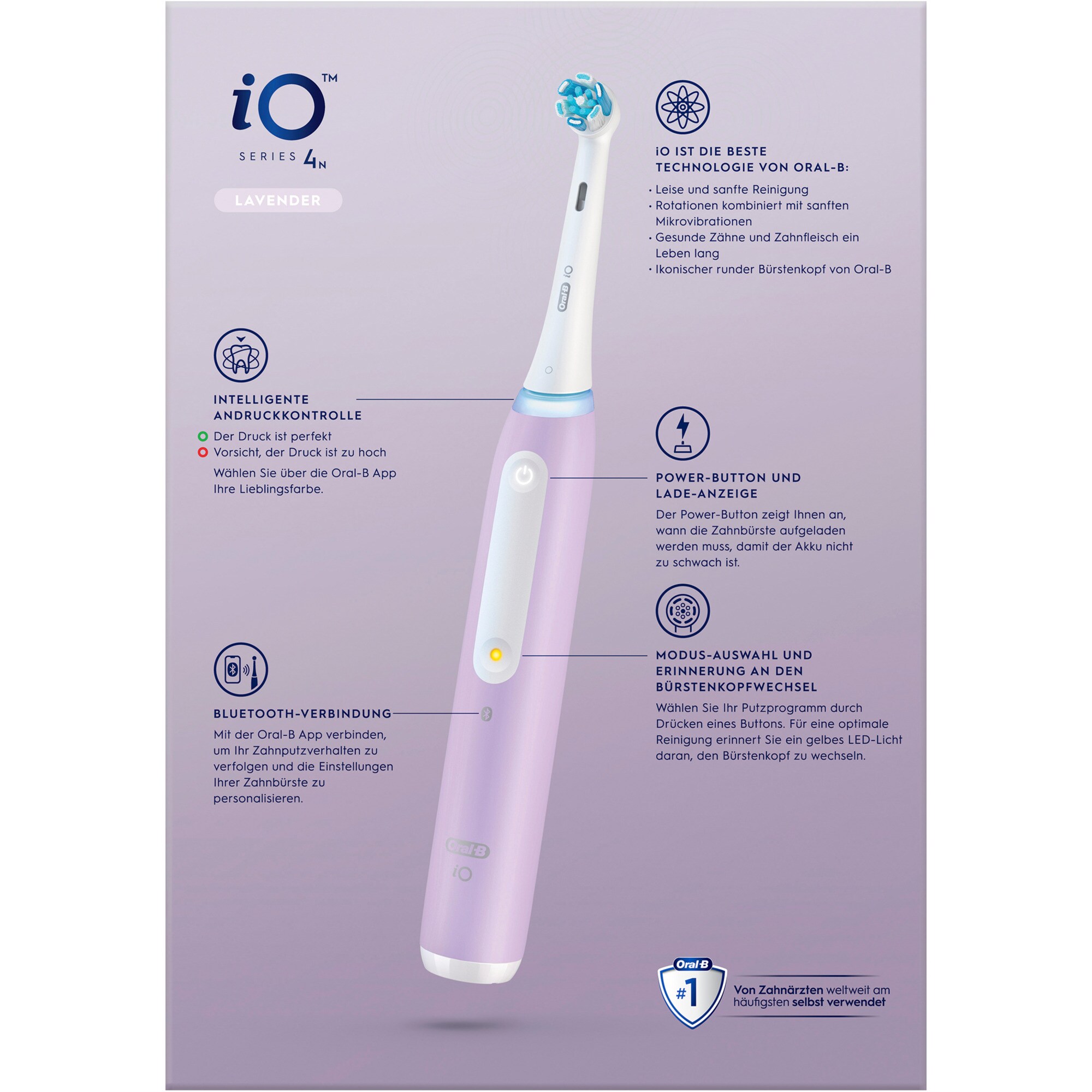 Braun Elektrische Zahnbürste Oral-B iO Series 4