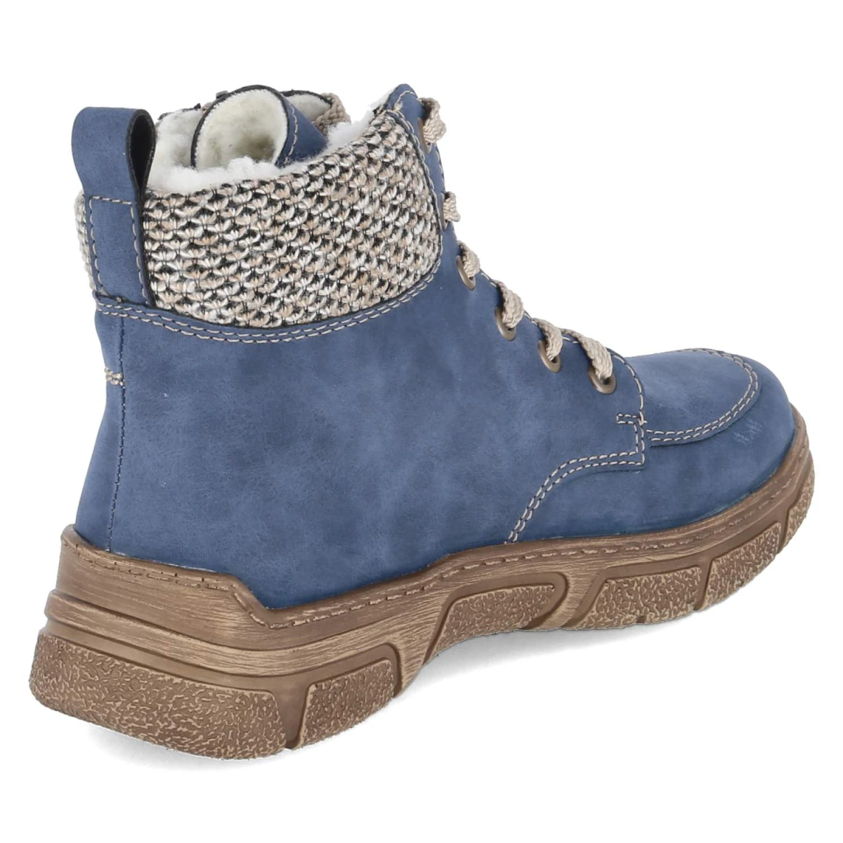 RiekerSchnürboots - Blau