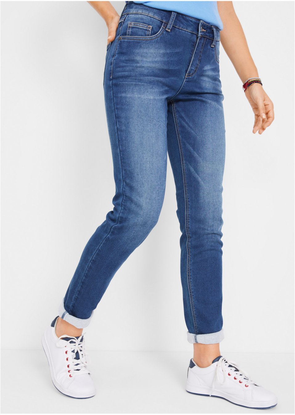 Jean thermo avec intérieur douillet, BOYFRIEND
