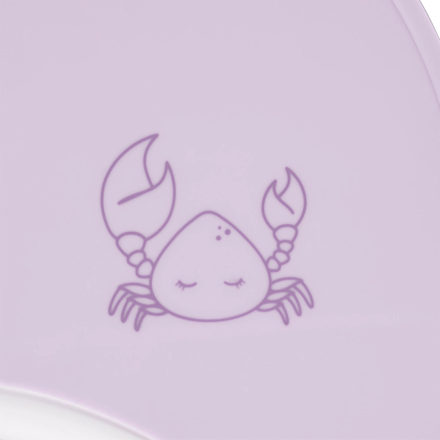 hauck Highchair Tray Mat Crab Lavender