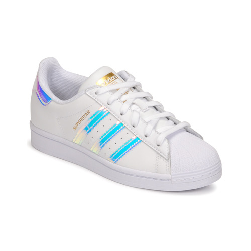 adidas Originals - SUPERSTAR W - Blanc / Iridescent
