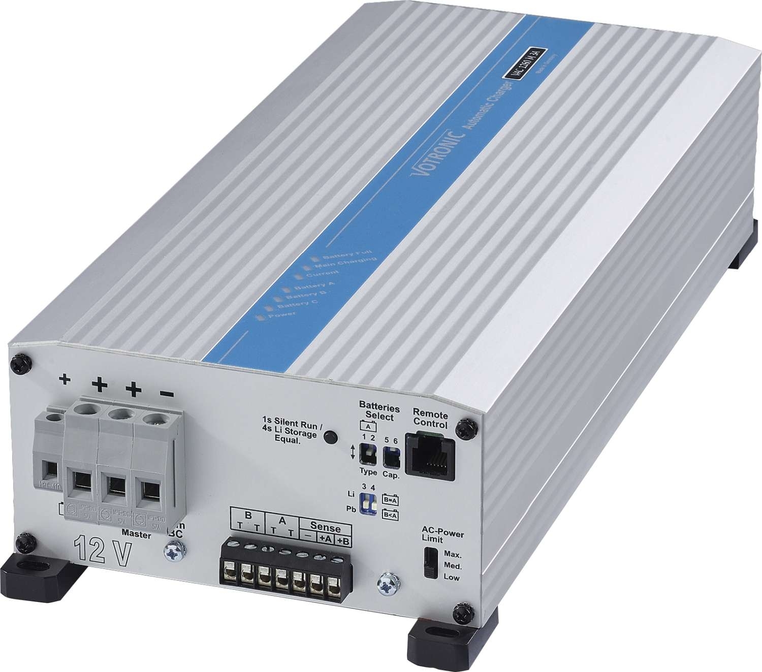 Votronic VAC 1260 M 3A Automatisches Ladegerät 12 V 60 A