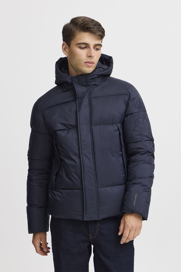 Casual Friday CFAUSTIN short puffer jacket Dark navy