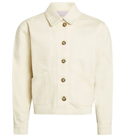 Grunt x Naja Münster Jeansjacke - Mütze - Offwhite