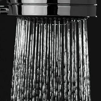 Tiger douchekop Splash Eco Valencia handdouche waterbesparend 3 standen ø 8 cm chroom