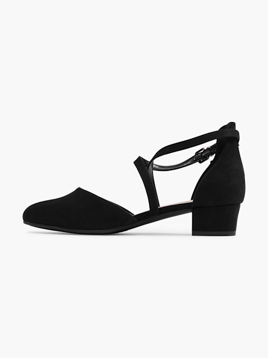 Graceland Spangenpumps Schwarz