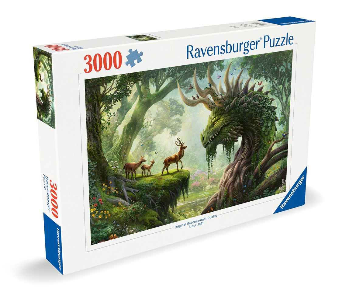 Ravensburger - Puslespil The Forest Dragon awakes 3000 brikker