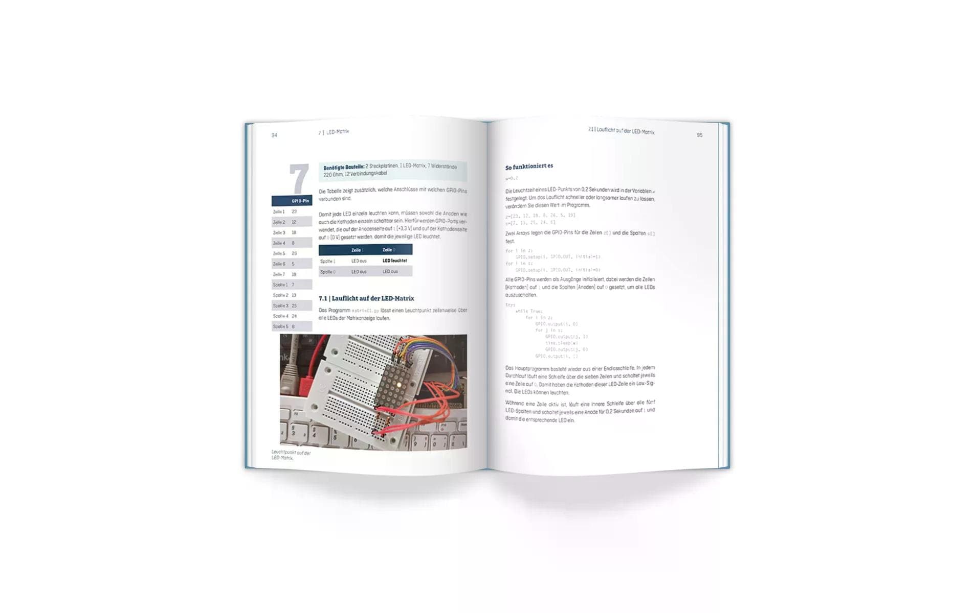 Erweiterungsset Mach's einfach – Maker Kit Python - DeutschVermittelt die Grundlagen zum Einstieg in die Programmierung