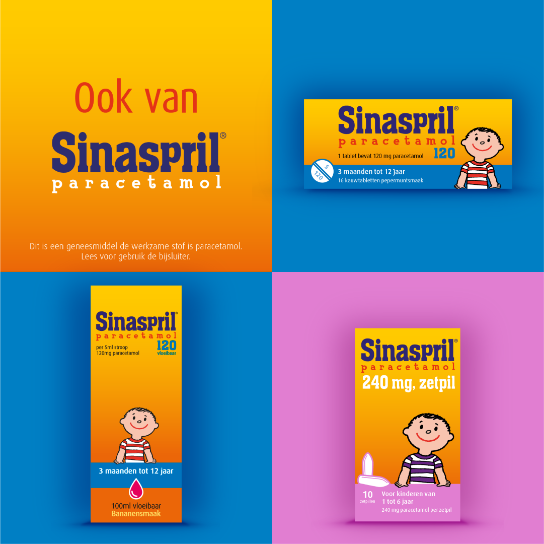 Sinaspril 120mg (10 zetpillen)