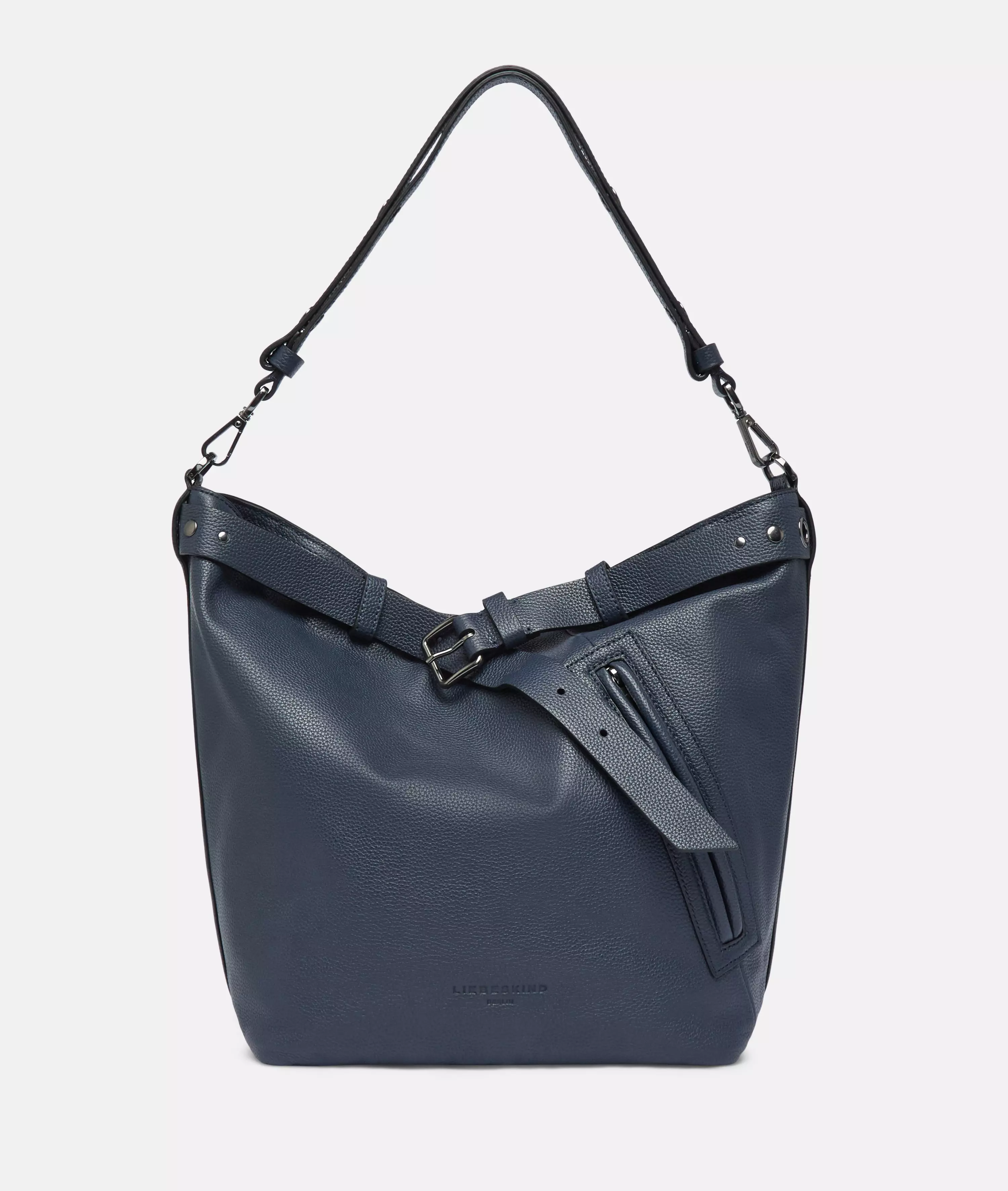 Zita Hobo L Large cowhide leather bag