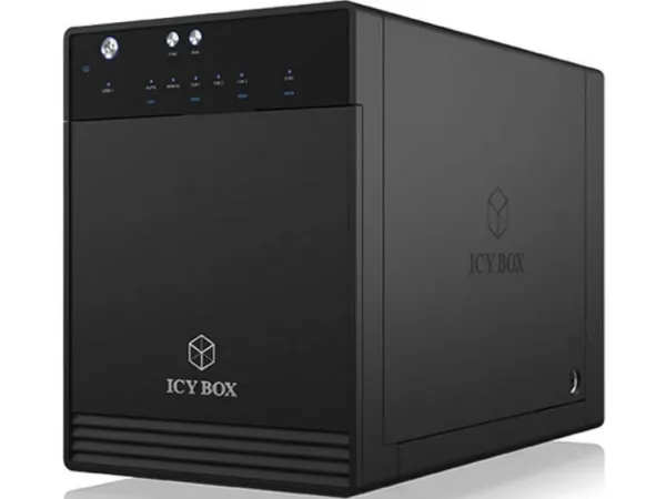 ICY BOX IB-3740-C31 - Harddisk-array - 4 bays (SATA-600) - USB 3.1 Gen 2 (ekstern)