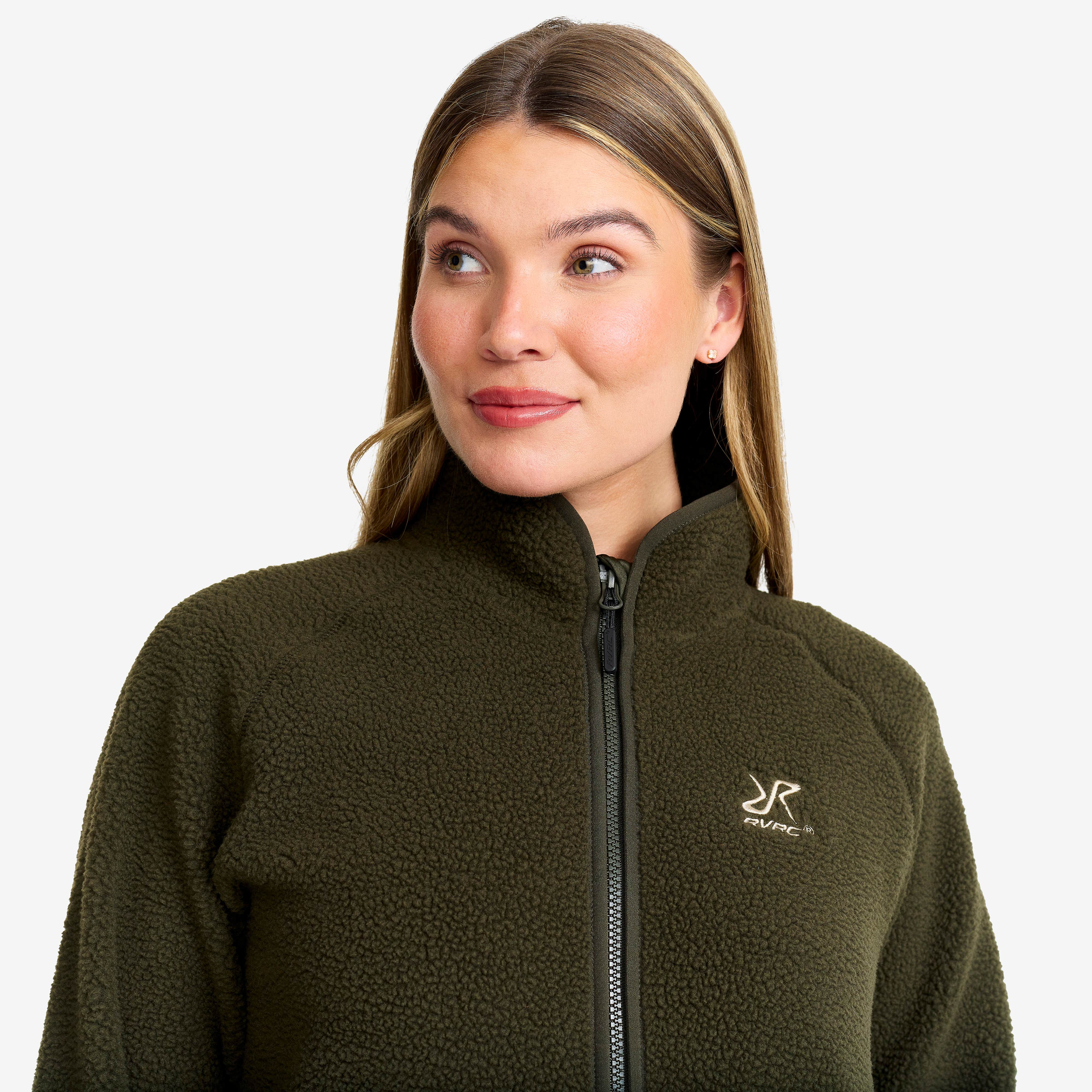 Canyon Full-zip Pile Fleece Dame Forest Night