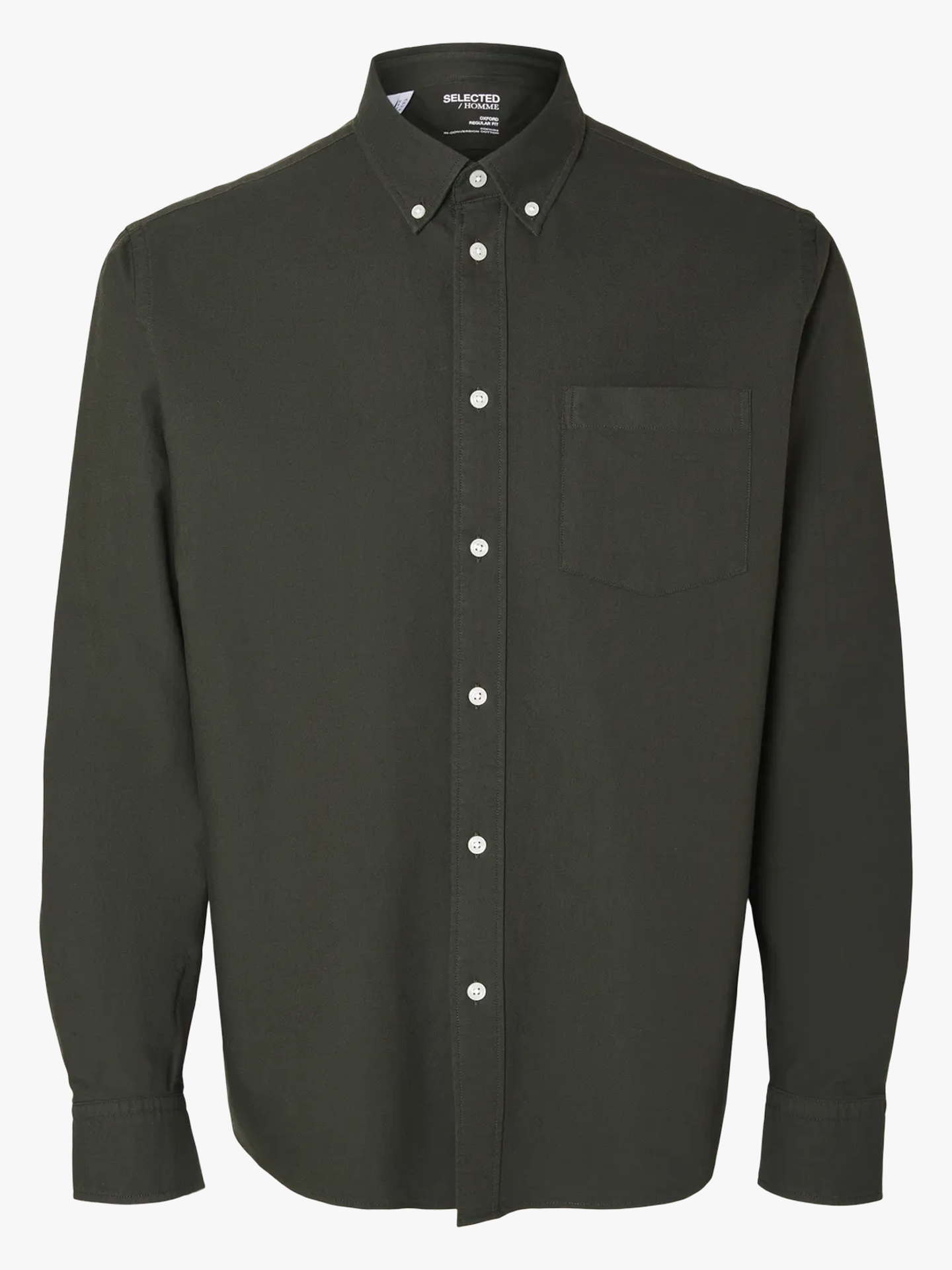 Selected Homme Reg Rick Oxford Shirt Long Sleeve