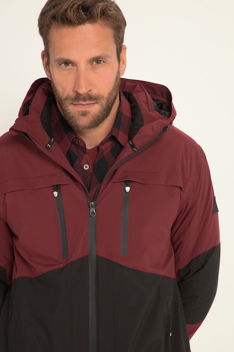JAY-PI Funktionsjacke, Outdoor, wasserdicht, windabweisen, Kapuze, Zipper