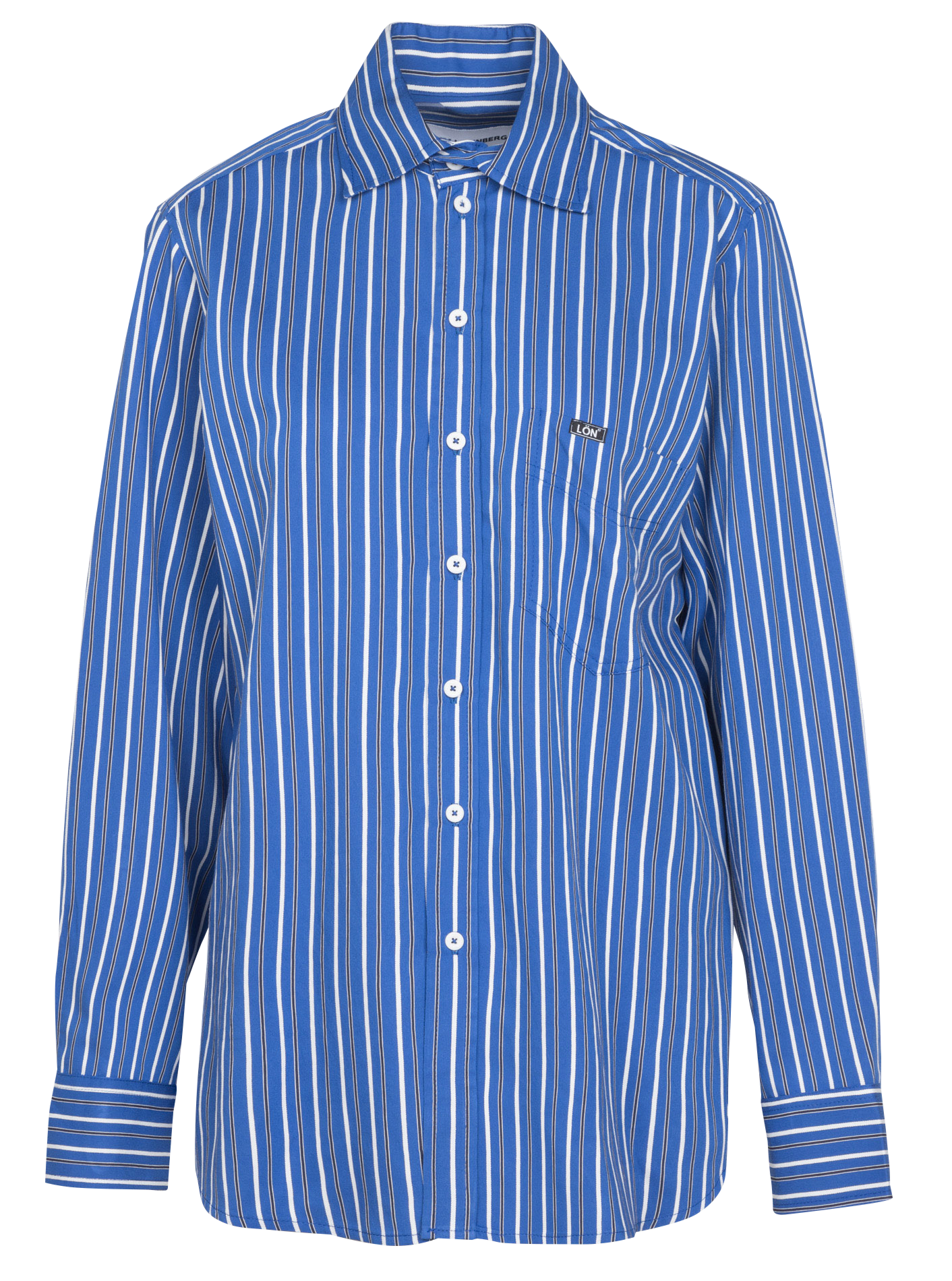 JOE - Chemise col classique rayée| Bleu