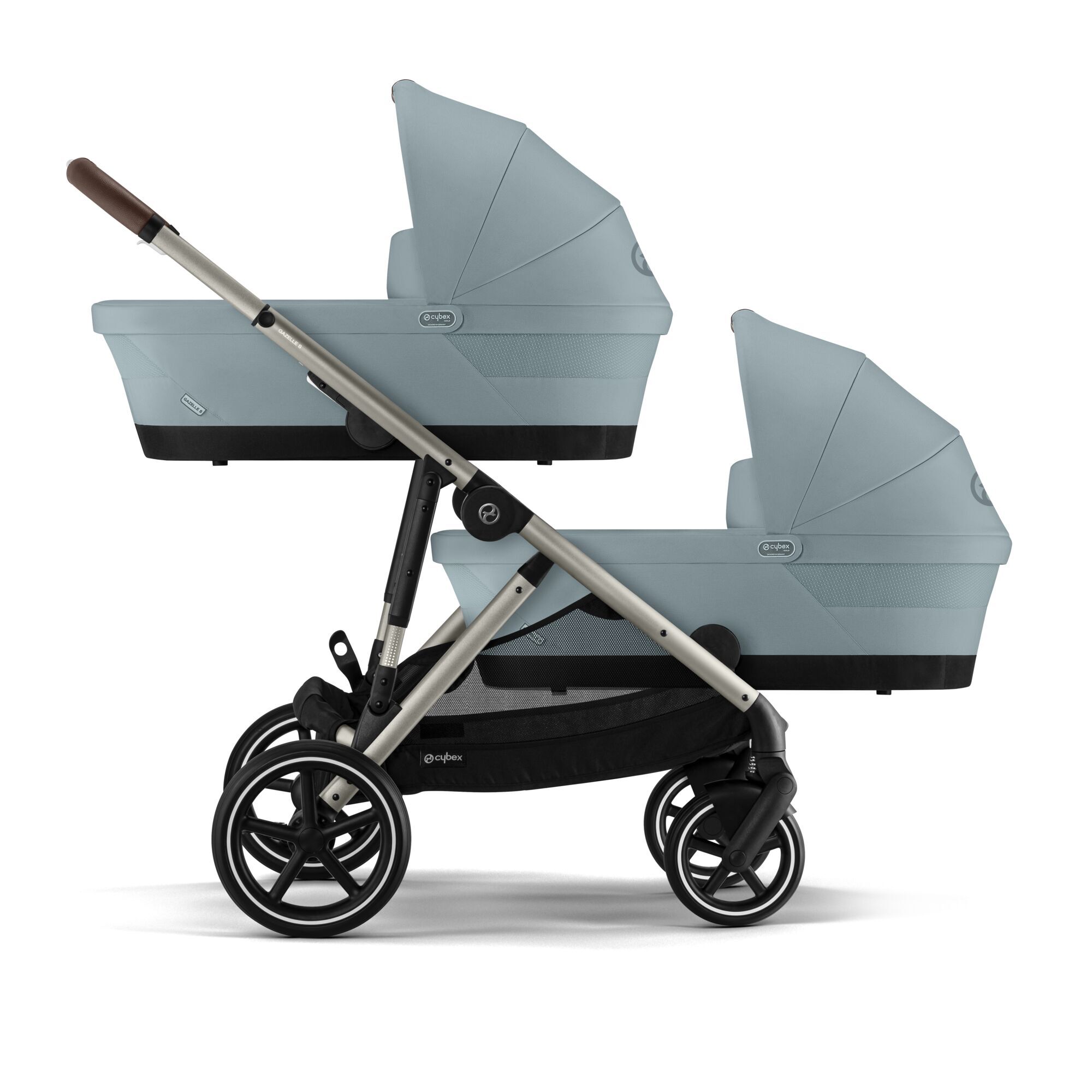 Gazelle S Cot Stormy Blue
