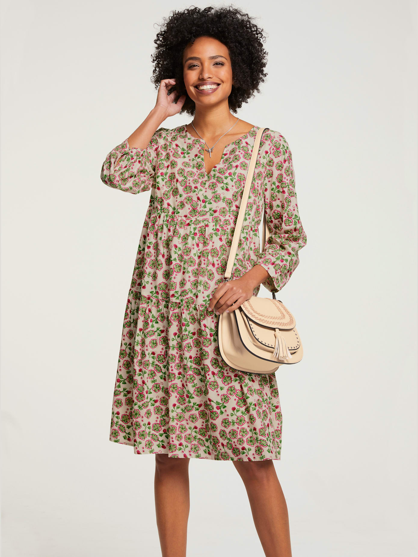 Robe imprimée imprimé tendance