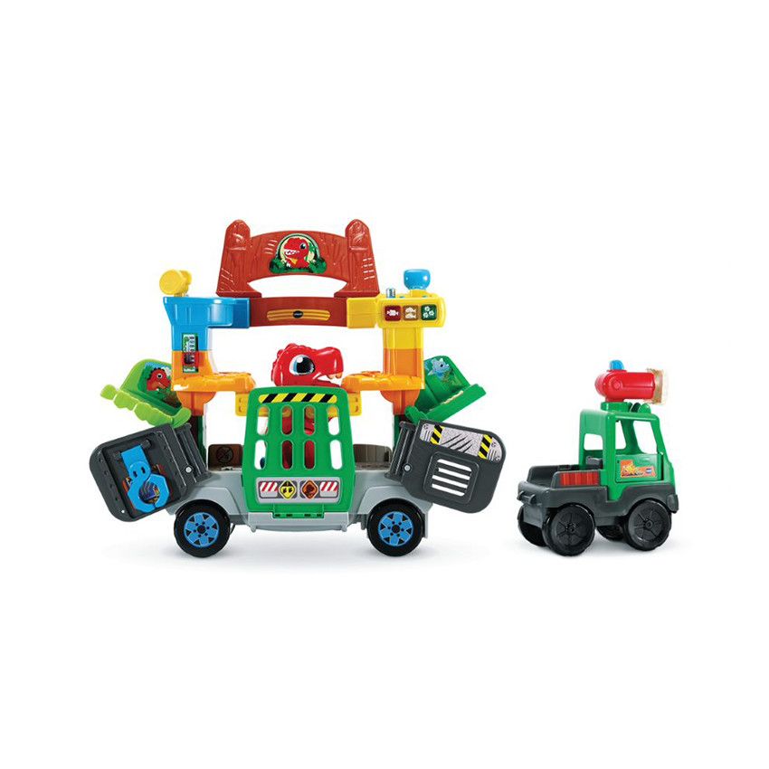 Jouet 1er âge - Tut Tut Copains - Super Camion Dinos - Ecru