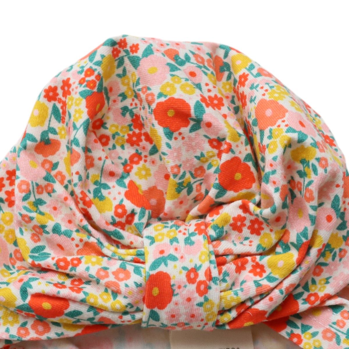 Turban fleuri - La petite poule rousse Jolie saison