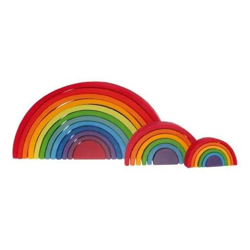 Grimm's Arc-en-ciel en bois - 12 pièces