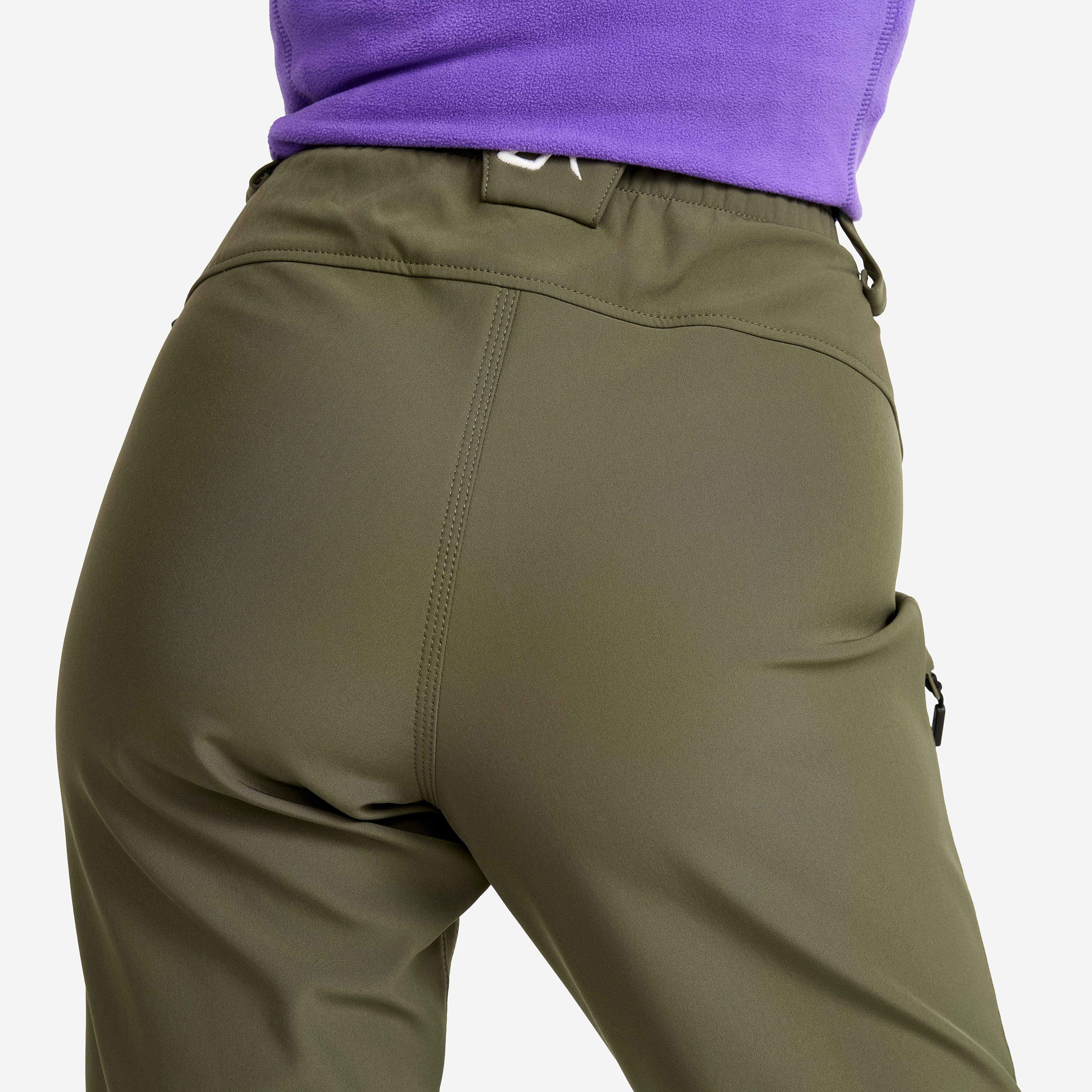 Hiball Essential Softshell Pants Dame Grape Leaf