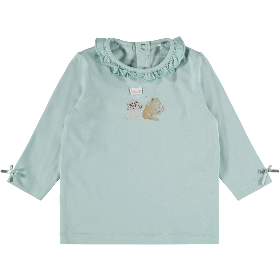 name it Langarmshirt NBFLILIAN Blue Haze
