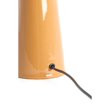 Lampvoet Theo-Bert Pot kegel oranje 40W Ø 10 x 35 cm