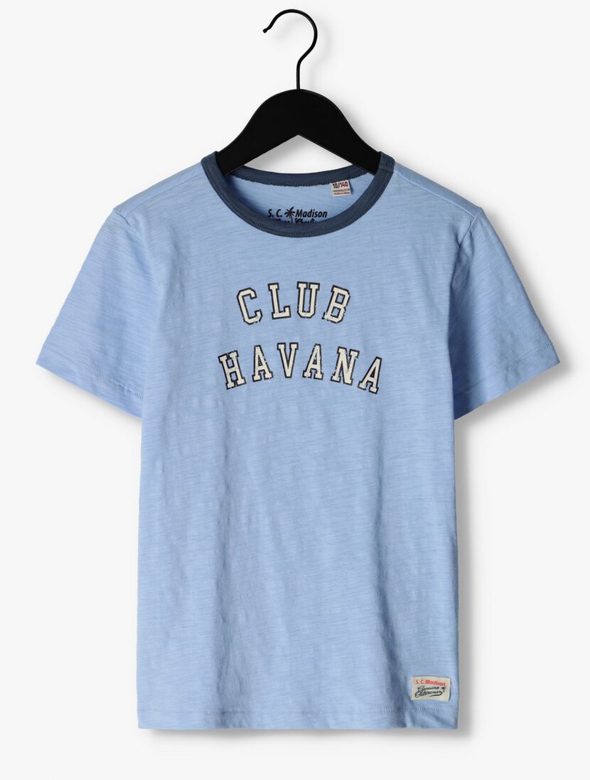STREET CALLED MADISON lichtblauwe street called madison t-shirt hey charlie