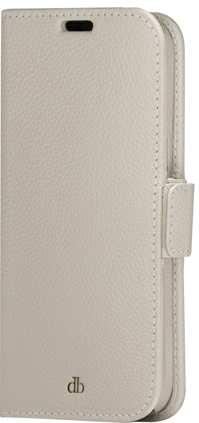 dbramante1928 New York iPhone 14 Plus pungetui (beige)