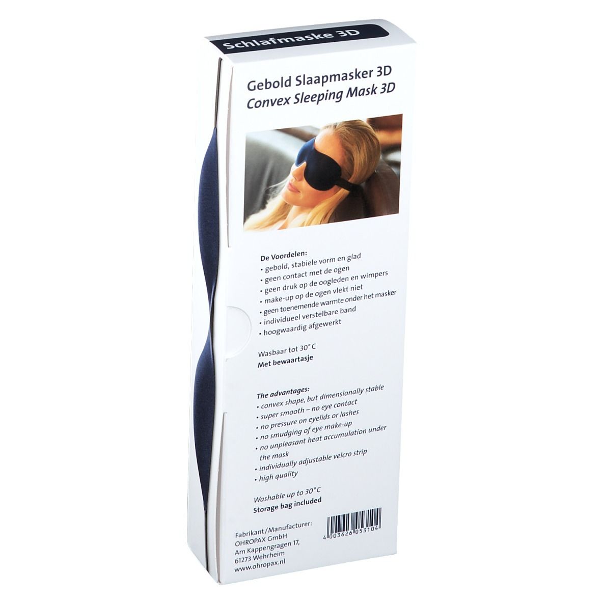 OHROPAX® Schlafmaske 3D