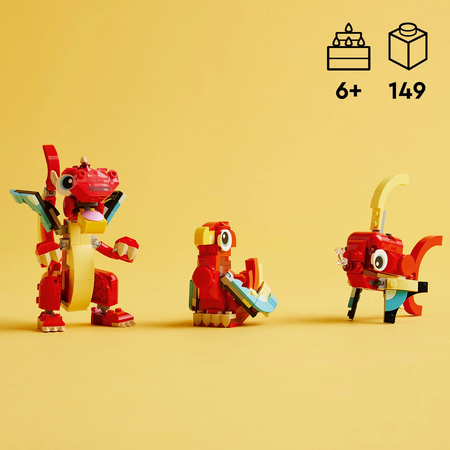 LEGO® Creator 31145 ROTER DRACHE