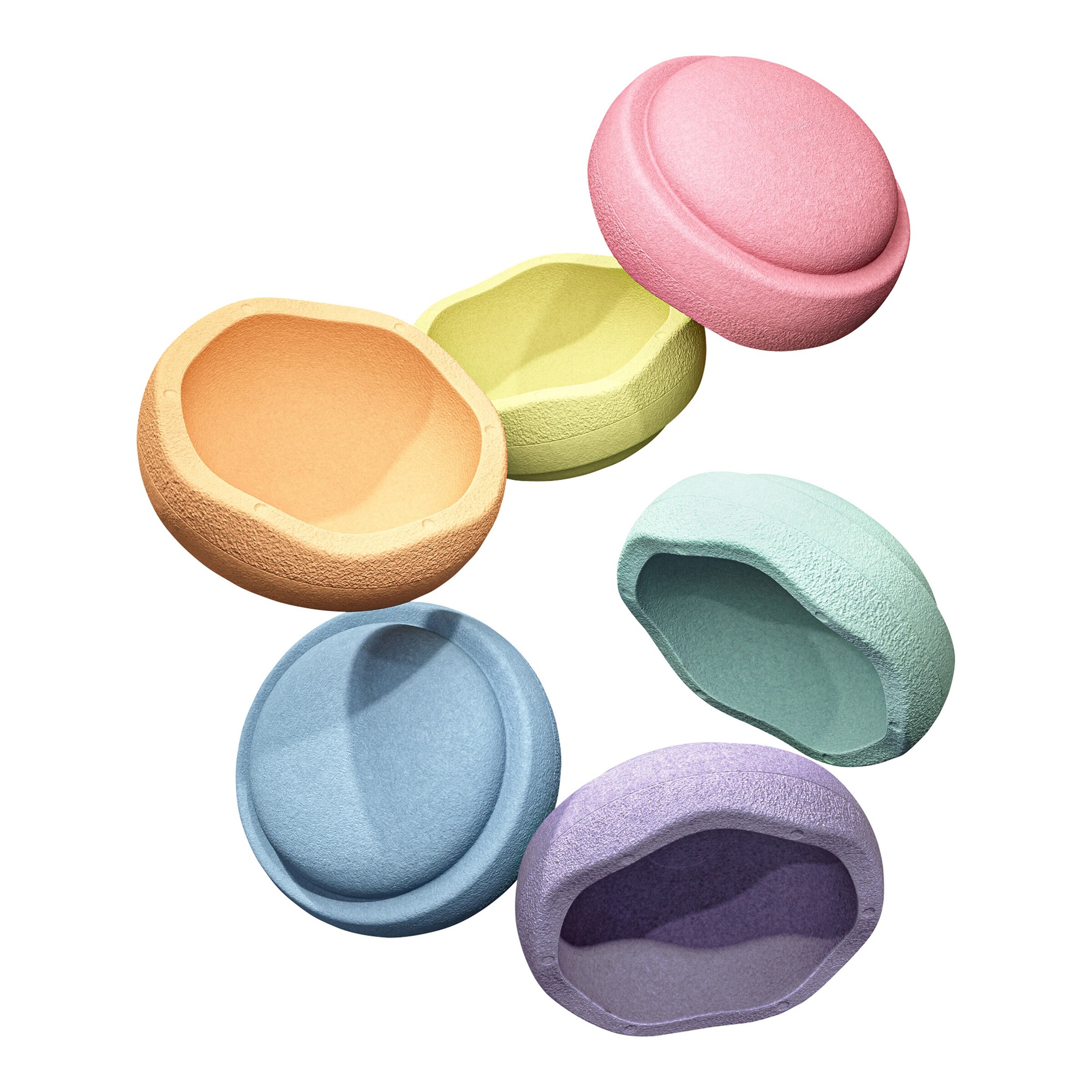 Stapelstein Stapelstein Original Rainbow pastel light