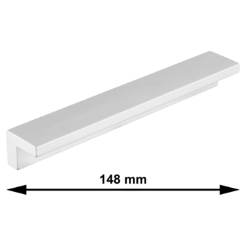Greep Corner aluminium 148mm