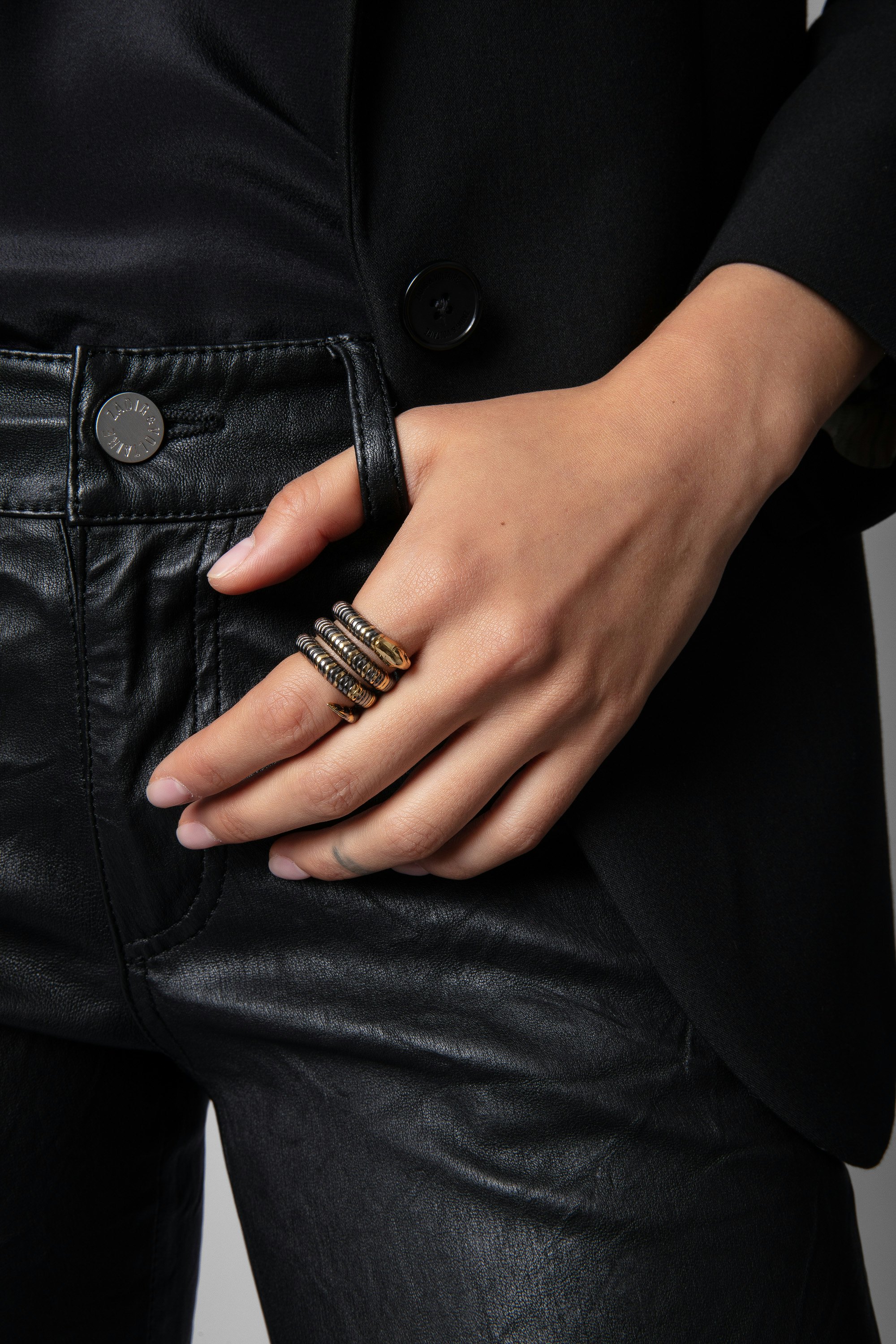 Bague Double Snake