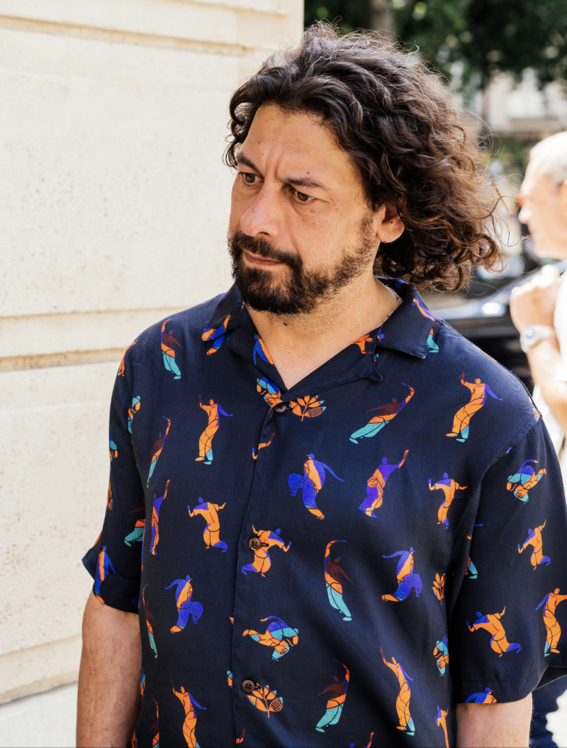 CHEMISE DE BALLET - BLEU MARINE FONCÉ