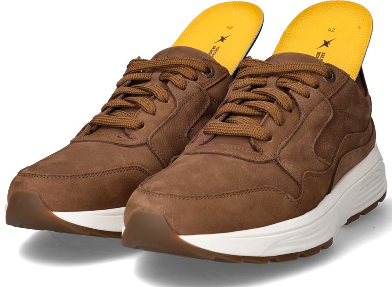 Xsensible Golden Gate Sneakers Cognac Heren