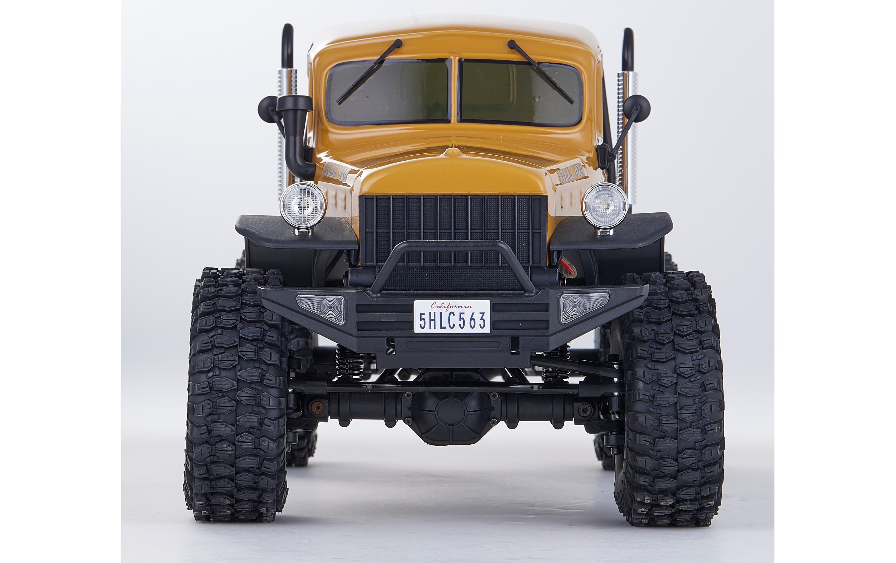 Scale Crawler Atlas Mud Master 4WD Gelb, ARTR, 1:10<br>Rock Crawler mit tiefem Schwerpunkt