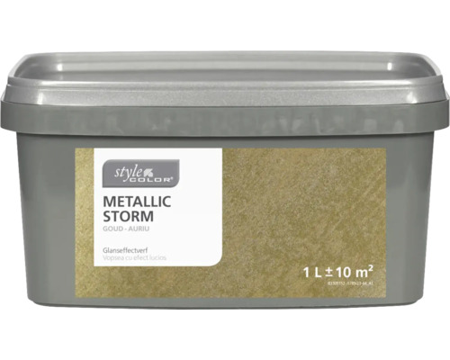 StyleColor METALLIC STORM glanseffectverf goud 1 l