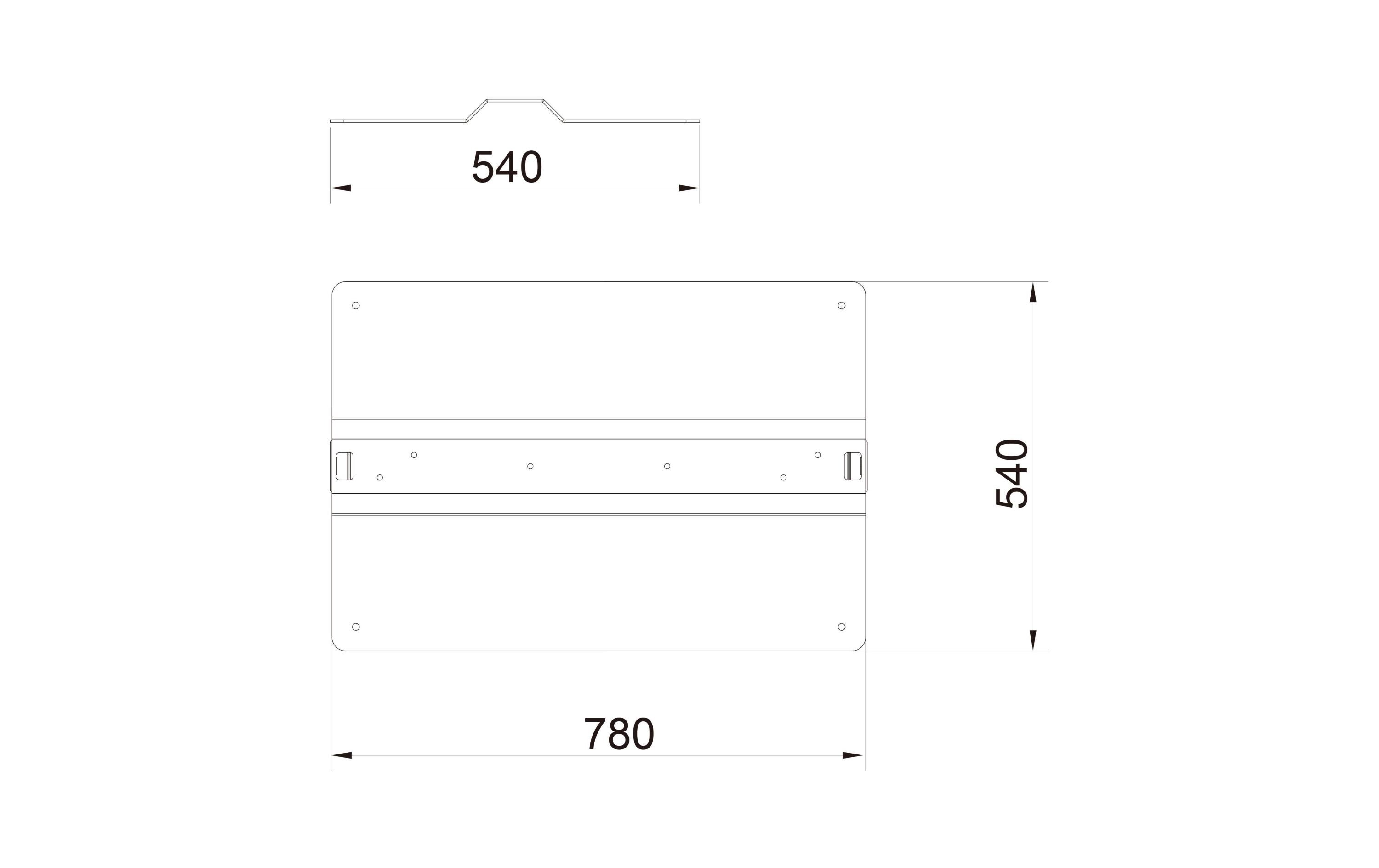 Bodenplatte Floorbase Pro OM46N-D<br>für Samsung OM46N-D