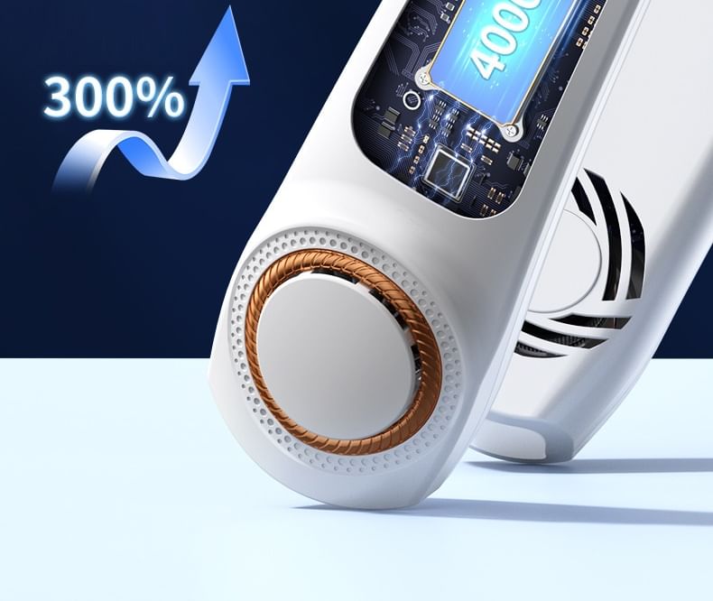 HOMTEC - USB oplaadbare nekventilator (verschillende uitvoeringen)
