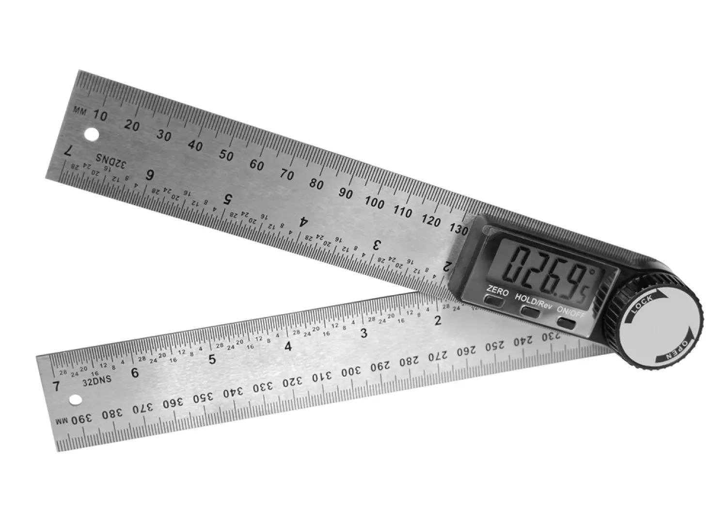 Brüder Mannesmann 81220 Digitale hoekmeter - 200mm