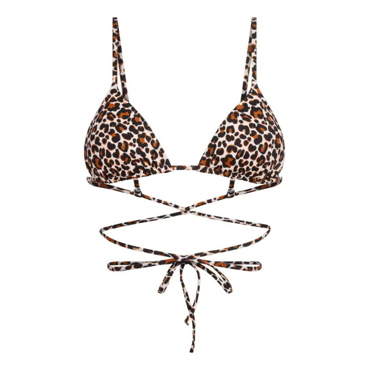 Anja Paris Haut de Maillot L'Enchanteur | Léopard