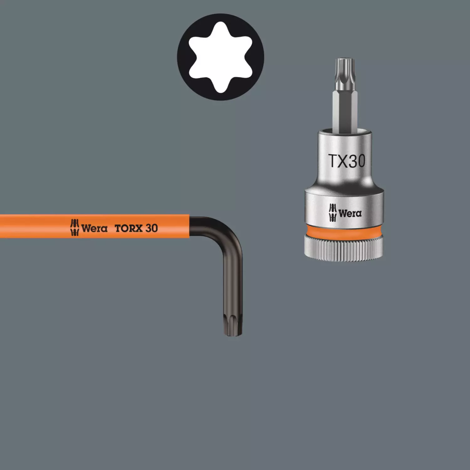 Wera 967/9 TX 9 Delige inbussleutel set - Torx - T8-40