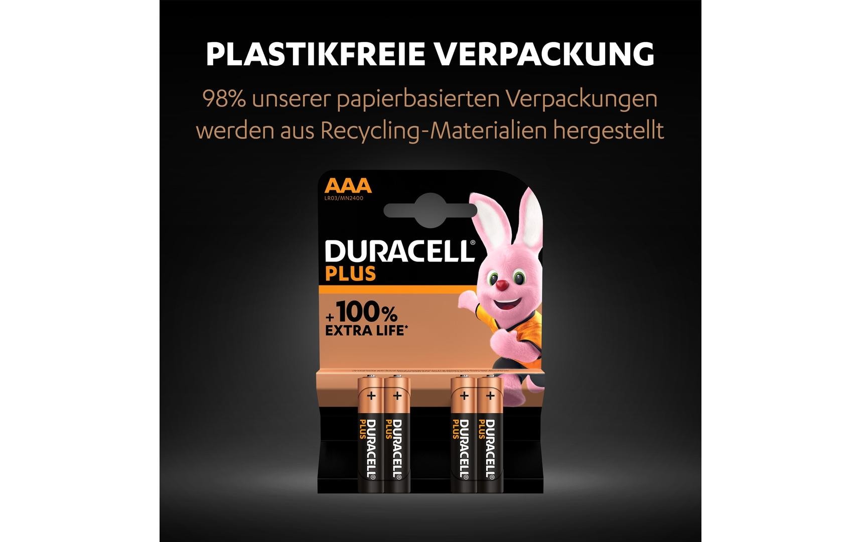 Batterie Plus Power AAA , 4 StückAAA/LR03, 4 Stück