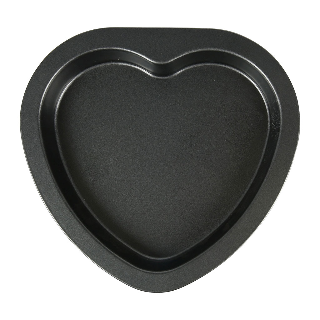 Moule à gâteaux en acier cœur 22.5x21.5cm
