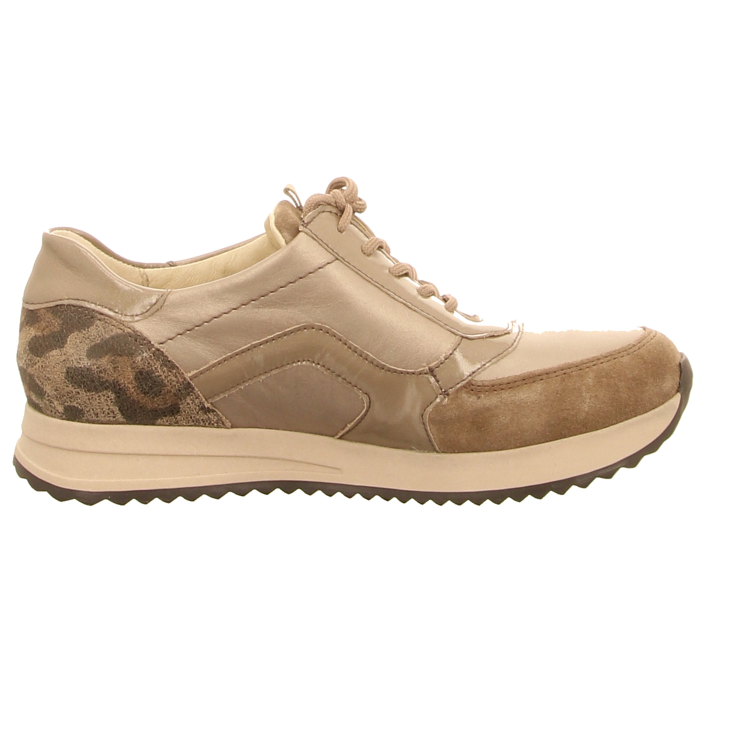 Waldläufer Schnürer beige