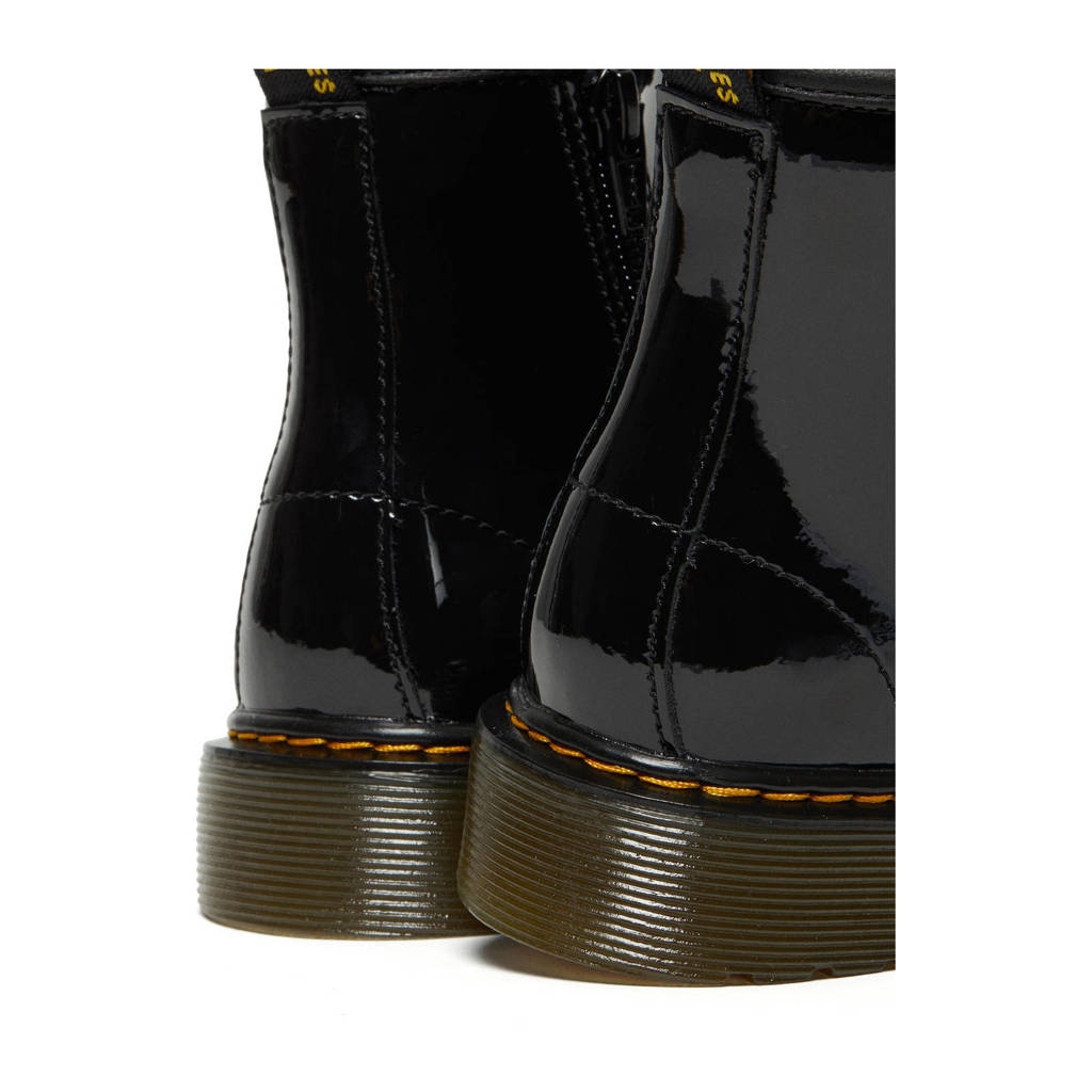 Dr. Martens 1460 Patent Kleuter/Tiener leren veterboots zwart