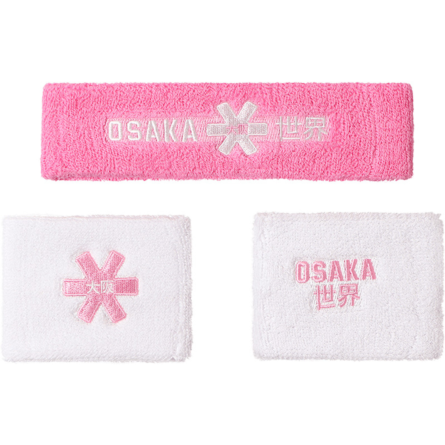 Osaka Zweetbanden Set 2.0 10 St.