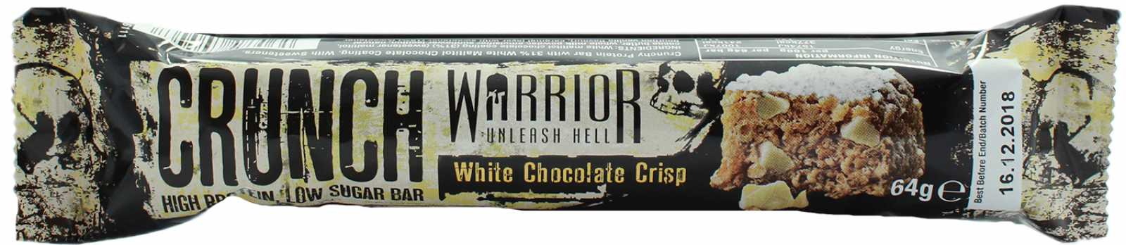 Warrior Supplements Barrita Crunch 64g - Oportunidade