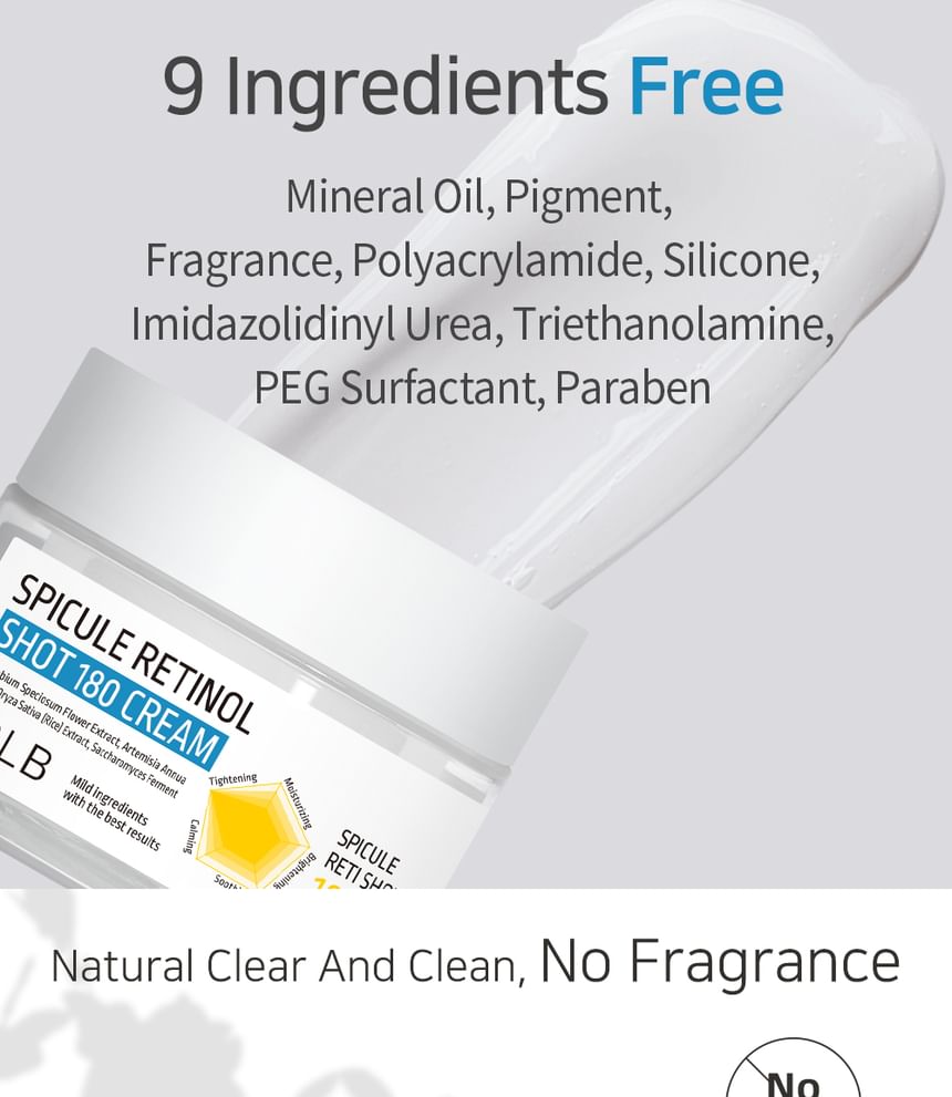 APLB - Spicule Retinol Shot 180 Crème